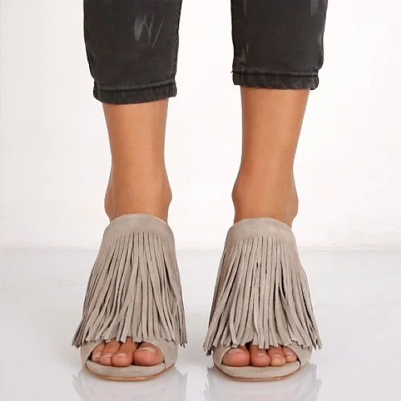 Matisse fringe mules - Picture 3 of 12